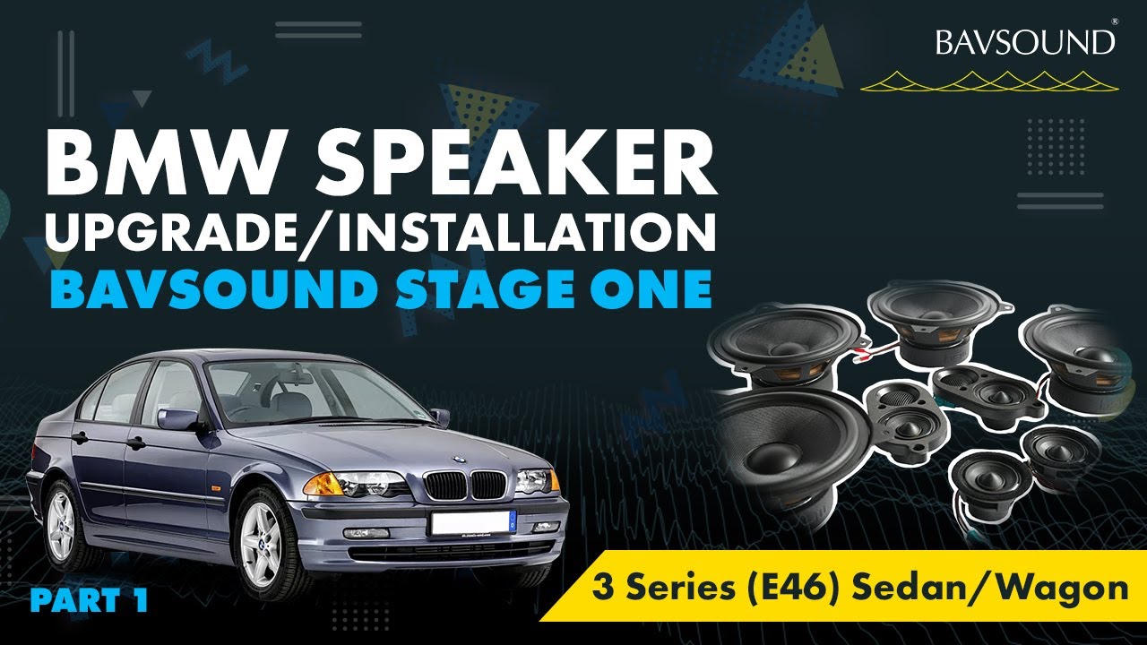 Bmw E46 Front Speaker Install