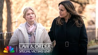 Benson Comforts A Young Woman Who Was D By Her Stepbrother Law & Order Svu Nbc