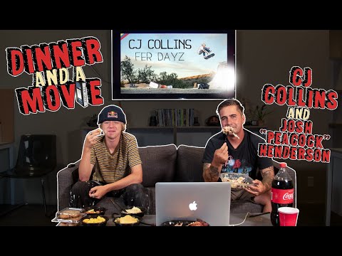 CJ Collins Breaks Down His New Video Part | Dinner And A Movie