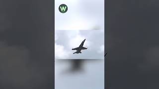 Emergency Ejection In Martin-Baker Ejection Seat Out Of Cf-18 Aircraft Moments Before Crash