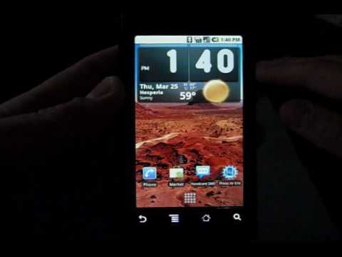 Motorola Droid - Easy installation of Custom Roms, Rom Manager!