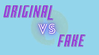 ORIGINAL VS FAKE ! JANGAN TERTIPU ''KNOW WHAT YOU PAY FOR''