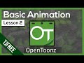 OpenToonz Lesson 2 - Basic Animation