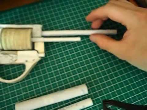 Как сделать пистолет с барабаном из бумаги Как сделать пистолет с барабаном из бумаги