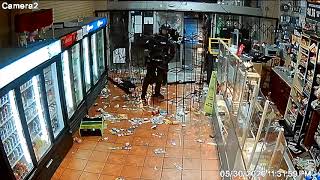 Local Seattle Business Looted Amidst Chaos Taken During Protests Video Surveillance