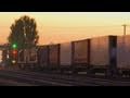 2AM5 Pacific National Freight Train At Sunrise (5/1/2010) - PoathTV Australian Railways