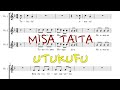 2. MISA TAITA || UTUKUFU || MUSIC SHEET