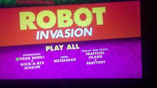 Nickelodeon Robot Invasion Dvd Menu Walkthrough