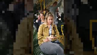 Woman Candid Crush In Train 9