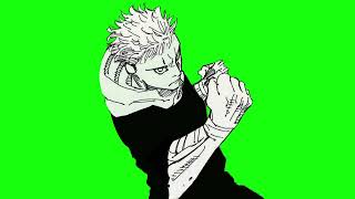 Yuji Green Screen Animation