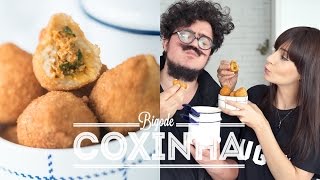 COXINHA DE FRANGO COM FONDUE DE CATUPIRY | BIGODE NA COZINHA | DANI NOCE
