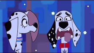 101 Dalmatian Street The Indoor Snow Party Falls Apart Scene