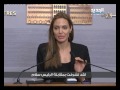 Angelina Jolie Visiting Syrian Refugees camps In Lebanon