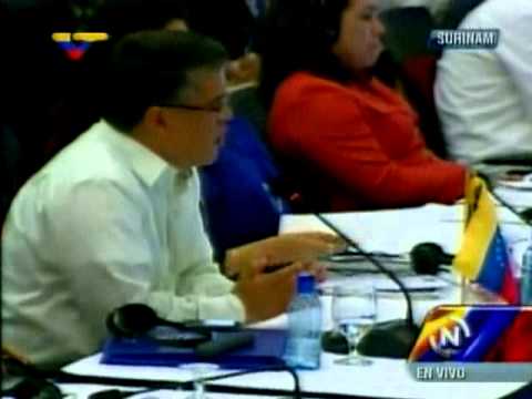 Intervención de Elías Jaua en la Unasur Intervención de Elías Jaua en la Unasur