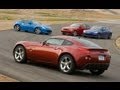 Nissan 370Z vs. BMW 135i, Mazda RX-8 R3, and Pontiac Solstice GXP - Car and Driver