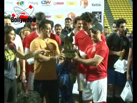 Salman KhanTiger Shroff Aamir Hrithik Imraan & Others at Charity...