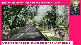 Jean-Michel SCHMITT, que ferez-vous pour l'urbanisme à Champigny?