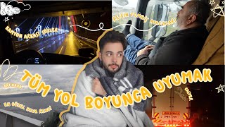 Zorla Tirla İşe Ürülmek Tüm Yol Boyunca Uyumak