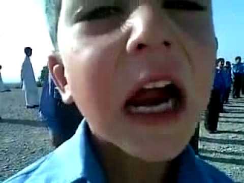 Funny Pathan Child Sing Pakistan National Anthem.flv