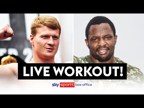POVETKIN VS WHYTE 2! | FULL OPEN WORKOUT 💪