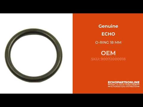 90072000018 - O-RING 18 MM - ECHO Genuine OEM Part 90072000018 - O-RING 18 MM - ECHO Genuine OEM Part