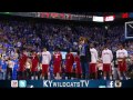 Kentucky Wildcats TV: Marlana VanHoose Sings National Anthem Before Kentucky-Alabama