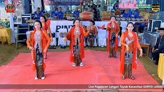 Live - Langen Tayub Glerrr Suryo Laras Trenggalek Pt. Yapa Sandy Media Kondangnya Tayub Indonesia