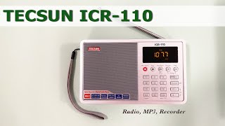 Tecsun ICR-110.       MP3 