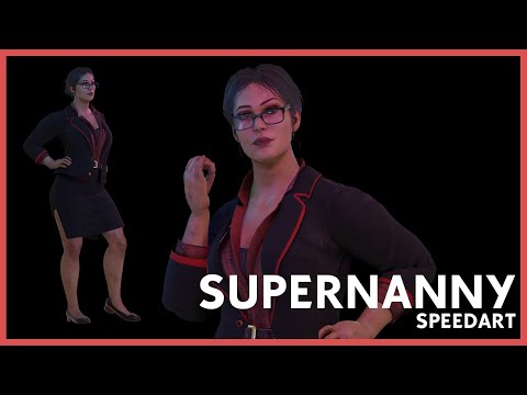 JANE ROMERO | SUPERNANNY | SPEEDART SKIN CREATION