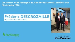 Intervention Frédéric Descrozaille