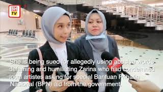 Zarina Anjoulies Suit Against Amyza Aznan Fixed For July 10