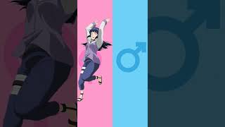 Naruto characters gender swap #anime #itachi #sakura #naruto #sasuke #hinata #ka
