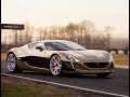 Rimac Concept_One versus Bugatti Veyron - track and drift action!
