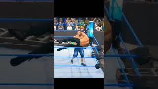 Wwe 2K22 John Cena Tossed Roman Reigns But Saved By Brock Lesnar