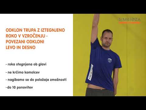 Simbioza Giba: Vaja - Trup in noge ter razteg