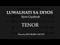 Luwalhati Sa Diyos (TENOR) By Ryan Cayabyab | Piano by Ken Ibarra Muyot | SJCP Grand Choir