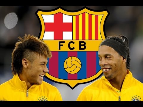 Ronaldinho & Neymar JR ● BARCELONA SAMBA ||HD||