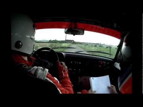 Onboard Lietaer Pattyn Ford Escort MK 2 Rallysprint van de Monteberg