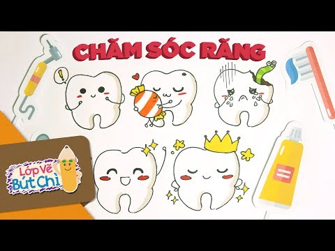 Vẽ Cùng Chăm Sóc Răng Với Gia Đình Nhà Bút | Lớp Vẽ Bút Chì | Hi Pencil Studio