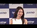 松下奈緒さん登場 JUSTIO発表会 速報