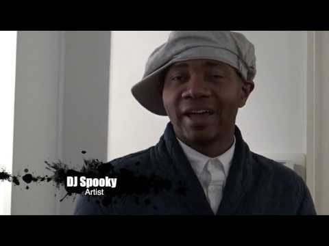DJ Spooky at SandBox Gallery.