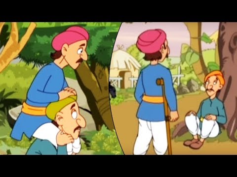 Moral Stories Aandhala Aani Pangala - Marathi Animation