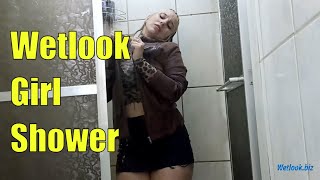 Wetlook Girl Shower | Wetlook Shorts | Wetlook Girl Hair