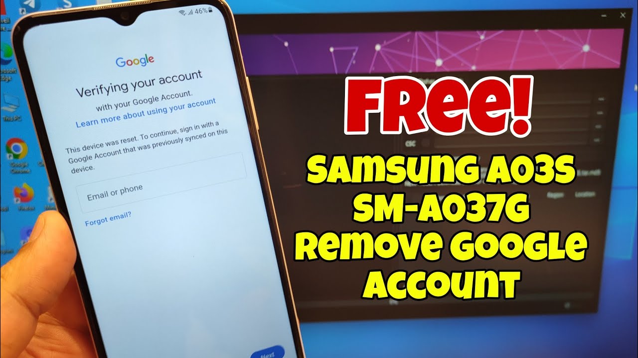 FREE!! Samsung A03s (SM-A037G), Remove Google Account, FREE!! Samsung A03s (SM-A037G), Remove Google Account,