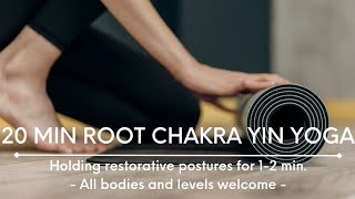 Root Chakra Yin Yoga