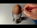 Drawing an Egg Cup, Time Lapse
