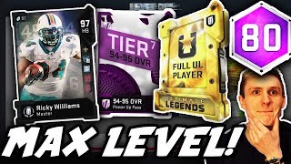 MAX MUT LEVEL 80 REWARDS - LEVELS 71-80 ALL REWARDS - Madden 19 Ultimate Team