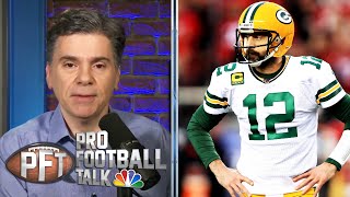 Does Packers' Matt LaFleur want Aaron Rodgers out of Green Bay? | Pro Football Talk | NBC Sports