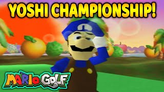 Yoshi Championship With Luigi Mario F 64 N64