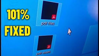 How To Fix Pdf Black Icon On Windows 101187 Easy 2 Methods